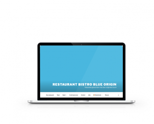 Website Blue Origin - Restaurant Deerlijk