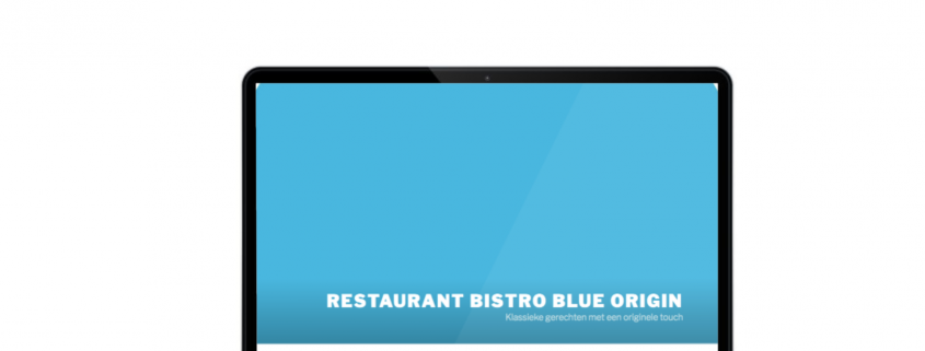 Website Blue Origin - Restaurant Deerlijk