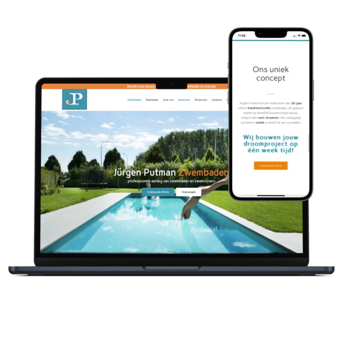 webdesign Jürgen Putman Zwembaden